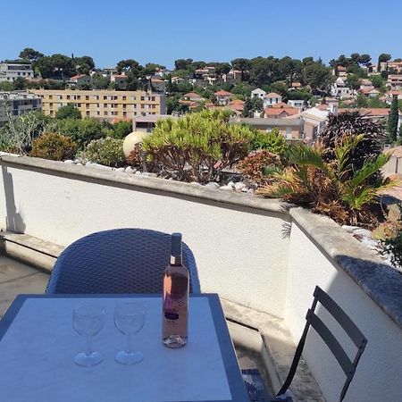 Grand Studio Terrasse De Standing, Pleine Vue Village Et Mer Carry-le-Rouet ภายนอก รูปภาพ
