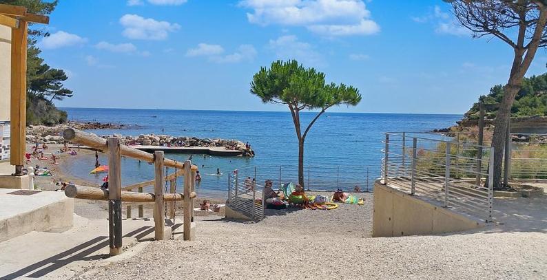 Grand Studio Terrasse De Standing, Pleine Vue Village Et Mer Carry-le-Rouet ภายนอก รูปภาพ