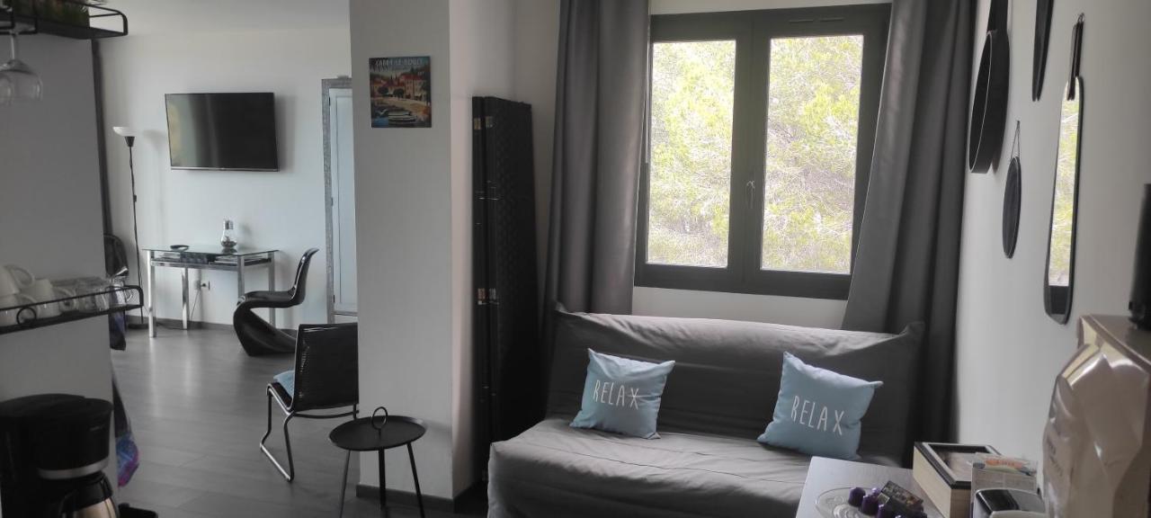 Grand Studio Terrasse De Standing, Pleine Vue Village Et Mer Carry-le-Rouet ภายนอก รูปภาพ